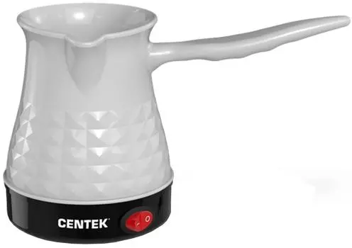 Турка электрическая Centek CT-1097 белый 200мл