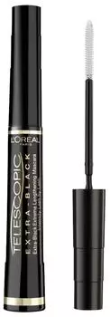 Тушь для ресниц Loreal Paris Телескопик Для удлинения и разделения Экстрачерная 8мл