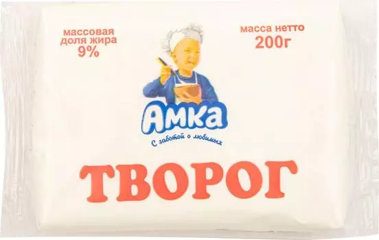 Творог Амка Классический 9% 200г