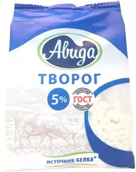 Творог Авида 5% 300г