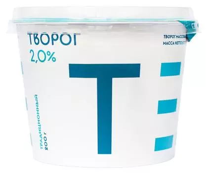 Творог Братья Чебурашкины 2% 200г - Vprok.ru Перекрёсток