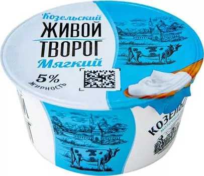 Творог Козельский мягкий 5% 140г