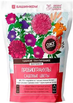 Удобрение Башинком Пробиогранулы Гуми-Оми Садовые цветы 800г