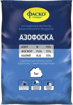 Удобрение сухое Фаско Азофоска минеральное 1кг