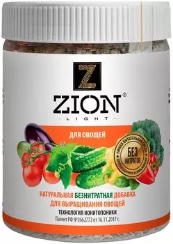 Удобрение Zion Добавка питательная light для овощей 450г