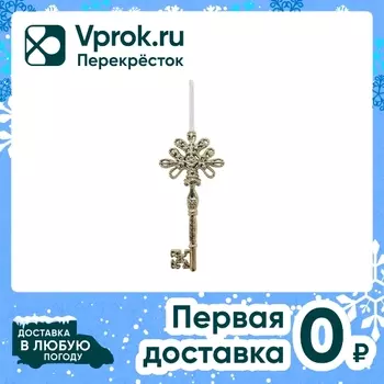 Украшение новогоднее Время чудес 7.2*1.5*16см