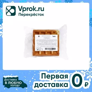 Вафли Честная Пекарня Бельгийские замороженные 210г