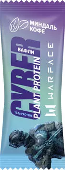 Вафли протеиновые Take a Cyber Bite Миндаль-Кофе 35г