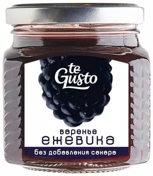 Варенье Te Gusto ежевичное 300г