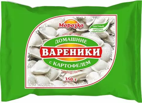 Вареники Морозко Домашние с картофелем 350г