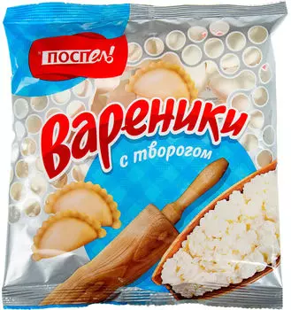Вареники Поспел! с творогом сладкие 350г