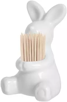 Вазочка под зубочистки Elan Gallery Зайчик 4.5*5*8см