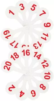 Веер-касса цифр Стамм от 1 до 20