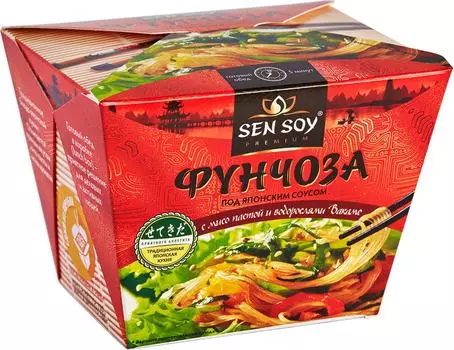 Вермишель Sen Soy Фунчоза под японским соусом 125г