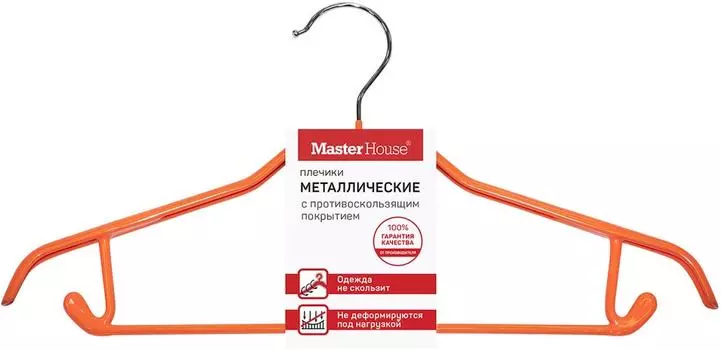 Вешалка-плечики MasterHouse Шэрон коралл 40см
