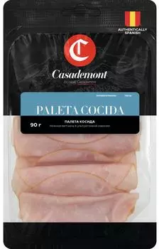 Ветчина Casademont Paleta Cocida вареная нарезка 90г