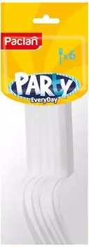 Вилки Paclan одноразовые 6шт