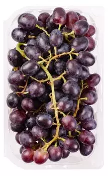 Виноград черный 500г упаковка - Vprok.ru Перекрёсток
