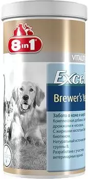 Витамины для собак 8 in 1 Excel Пивные дрожжи 1430 таблеток