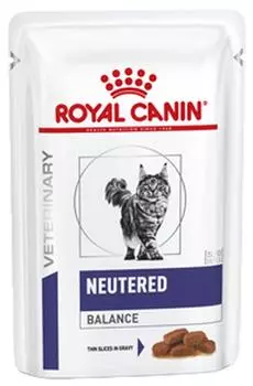 Влажный корм для кошек Royal Canin Neutered Balance Feline для кастрированных 85г