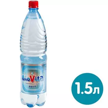 Вода Biovita минеральная природная негазированная 1.5л