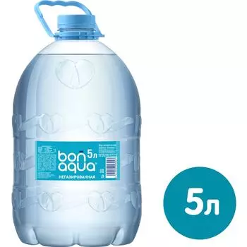 Вода Bonaqua питьевая негазированная 5л