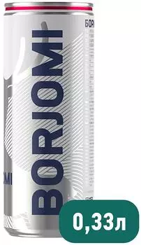 Вода Borjomi минеральная лечебно-столовая газированная 330мл