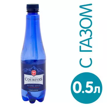 Вода Courtois минеральная газированная 500мл