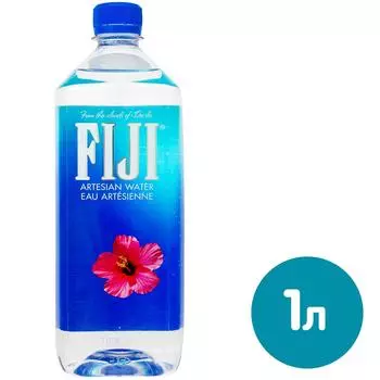 Вода Fiji минеральная негазированная 1л