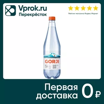 Вода Gorji минеральная лечебно-столовая газированная 1л