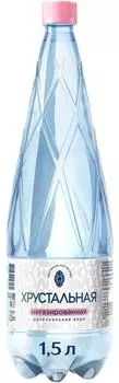 Вода Хрустальная питьевая негазированная 1.5л