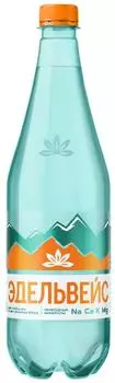Вода Эдельвейс минеральная газированная 1лс доставкой!