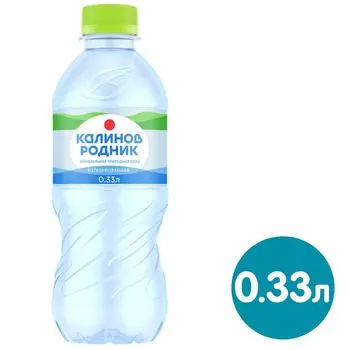 Вода питьевая Калинов Родник негазированная 330мл