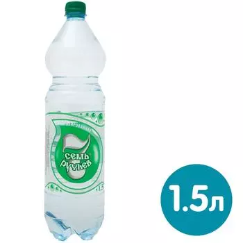 Вода Семь ручьев минеральная негазированная 1.5л