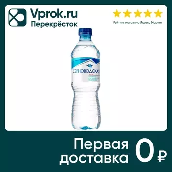 Вода Серноводская горная питьевая негазированная 500мл