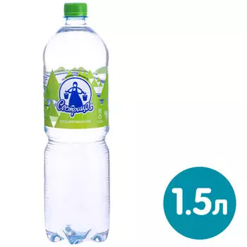 Вода Сестрица природная артезианская негазированная 1.5л