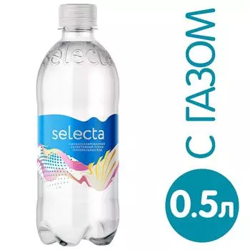 Вода Vita Архыз Selecta Сильногазированная 500мл