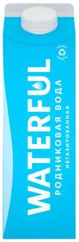 Вода Waterful природная питьевая негазированная 1л