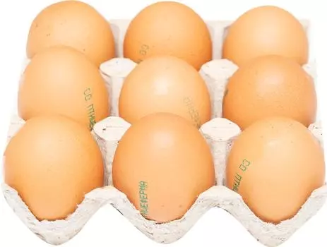 Яйца Птицеферма Федоровская C0 9шт