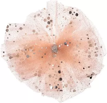 Заколка бант с блестками