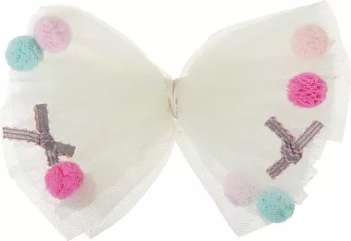 Заколка Bradex Бантик кремовая