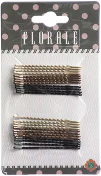 Заколка для волос Shu Lin Florale XFL9-04 24шт в ассортименте