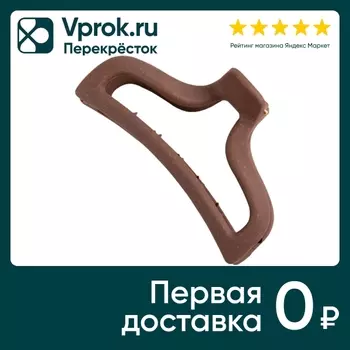 Заколка краб Kosmo shtuchki Средний коричневый