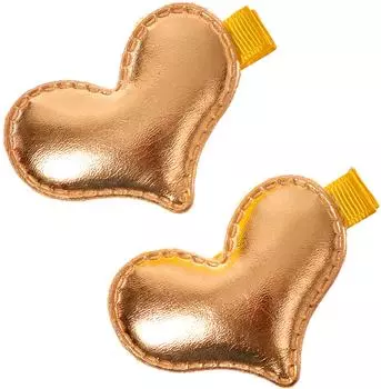 Заколки для волос сердечки