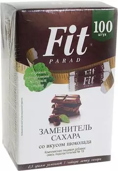 Заменитель сахара Fitparad №19 шоколад 50г