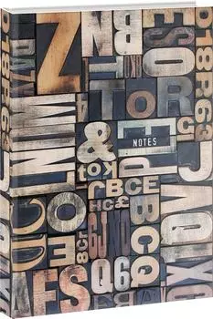 Записная книжка Listoff Letters клетка 80л