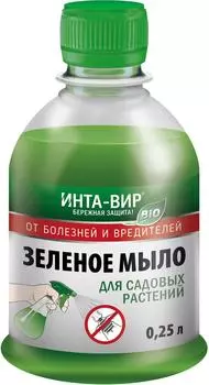 Зеленое мыло Инта Вир для садовых растений 250мл