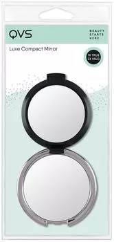 Зеркало для макияжа QVS компактное
