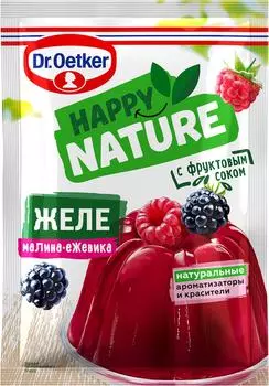 Желе Dr. Oetker Малина ежевика 41г
