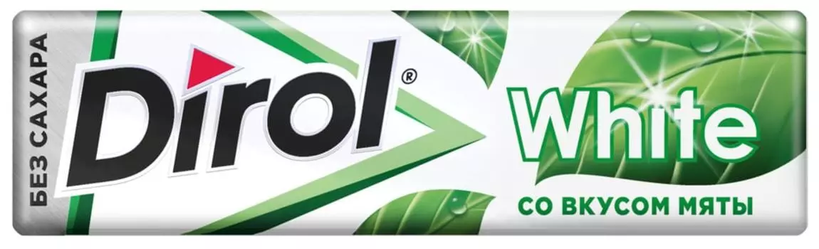 Жевательная резинка Dirol White Мята 13.6гс доставкой!